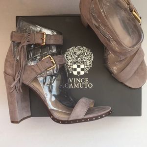 Brand New Vince Camuto Jesina Suede Sandal